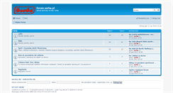 Desktop Screenshot of forum.sorba.pl